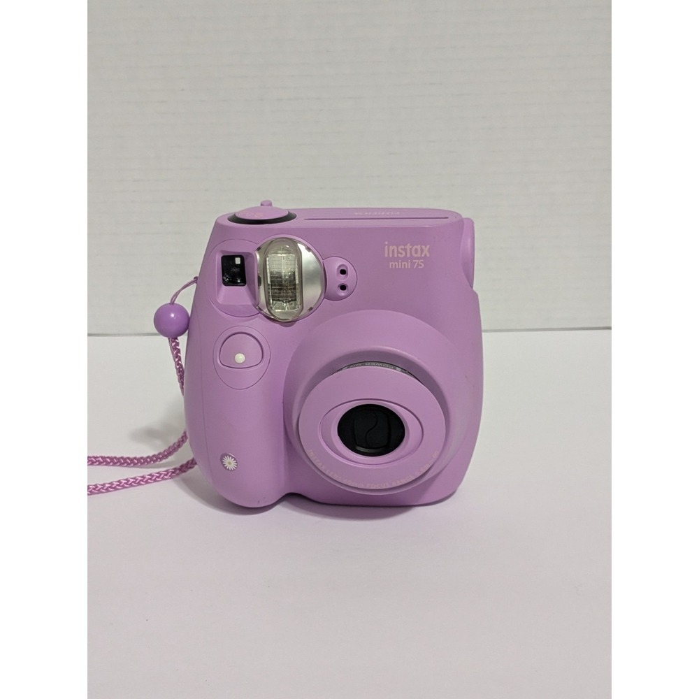 Fujifilm Instax Mini 7S Instant Film Camera Lavender Purple Tested Working